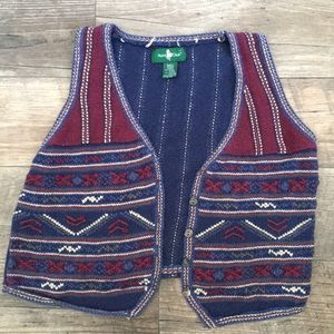 Vintage crotchet vest